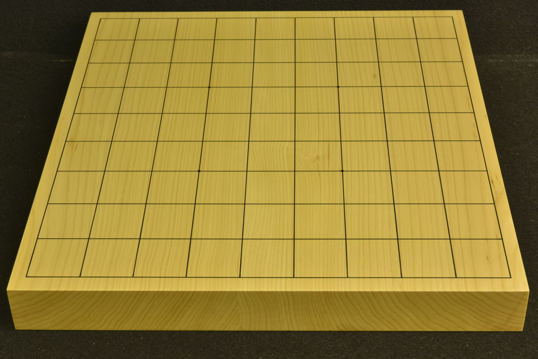 卓上将棋盤　本榧(日本産)　柾目接合　t6901