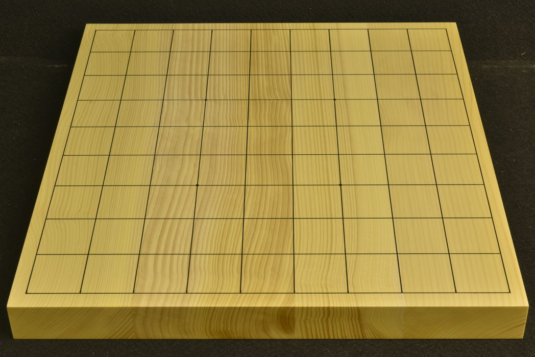 卓上将棋盤　本榧(日本産)　柾目接合　t6902