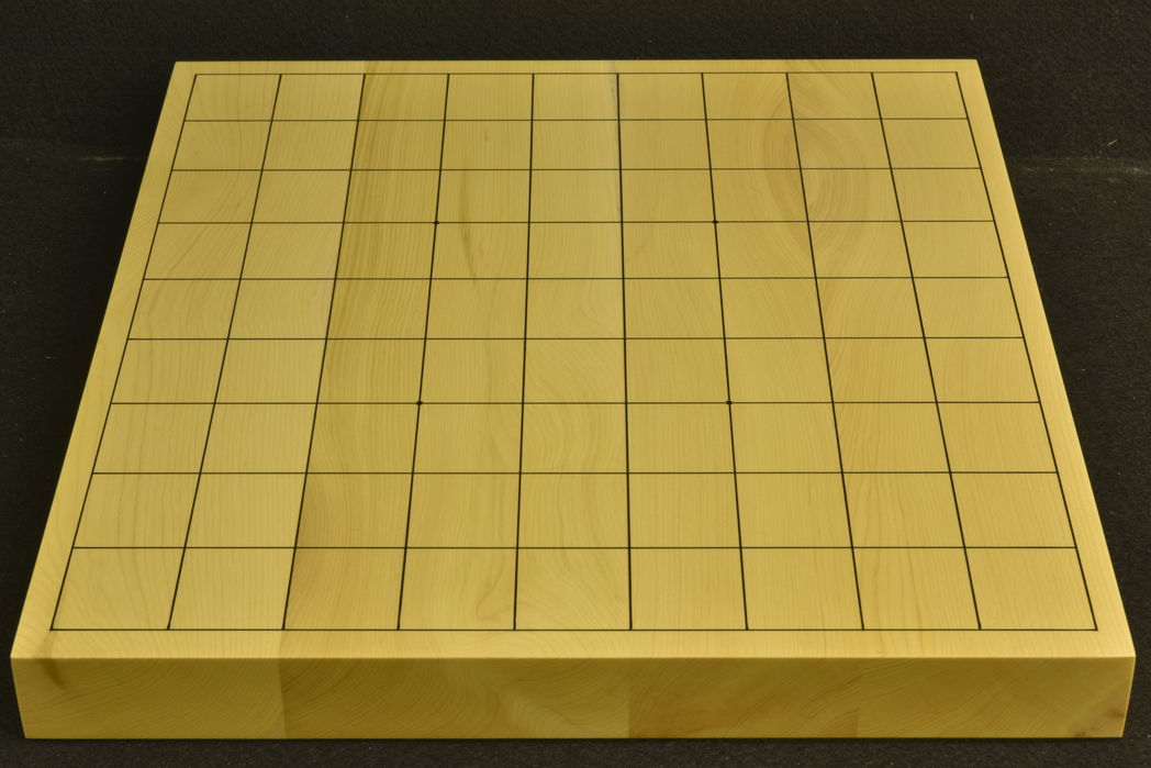 卓上将棋盤　本榧(日本産)　柾目接合　t6903