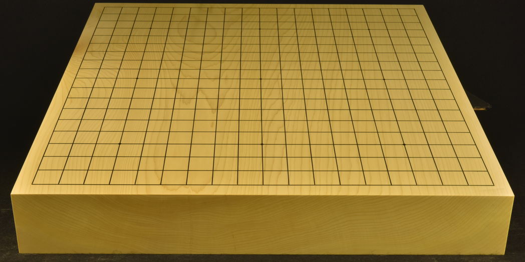 卓上碁盤　本榧(日本産) 一枚板　t6989