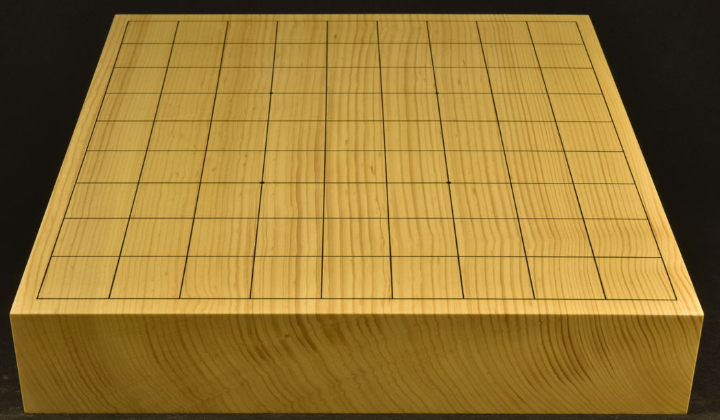 卓上将棋盤　本榧(日本産)柾目一枚板 t6991