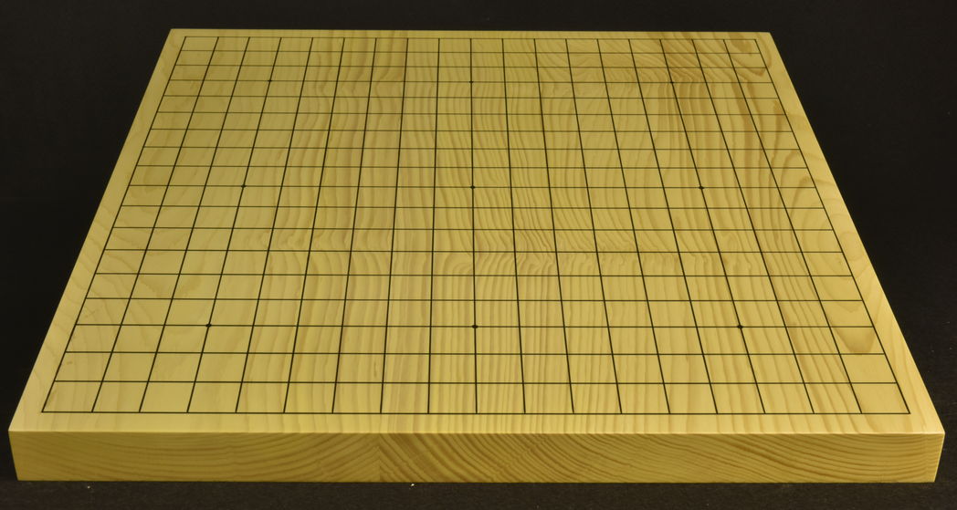 卓上碁盤　本榧(日本産)板目2枚接合 t6999