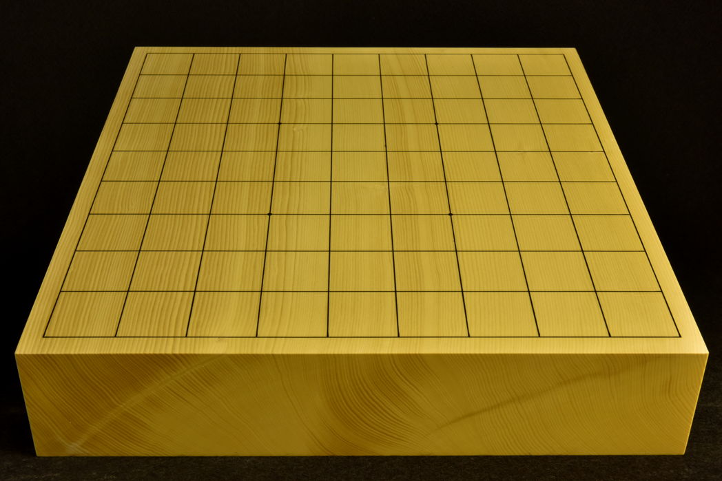 卓上将棋盤　本榧(日本・日向産)柾目一枚板 t7004