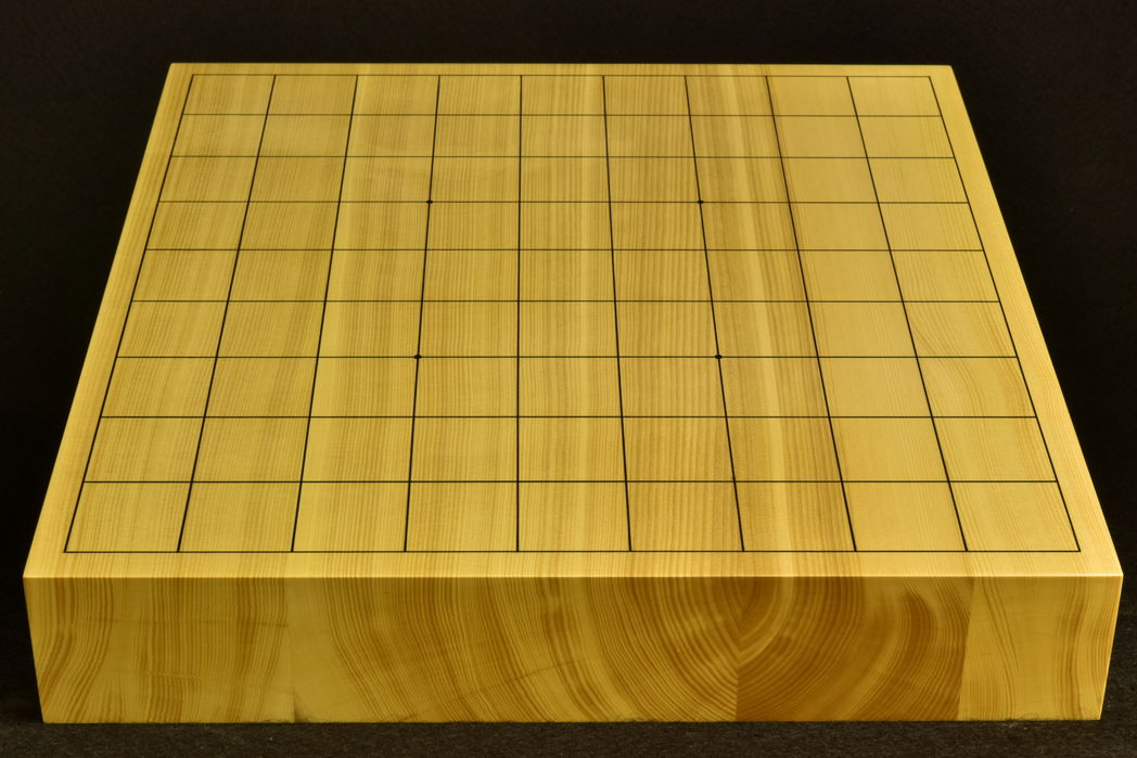 卓上将棋盤　本榧(日本・日向産)柾目4 枚接合 t7008