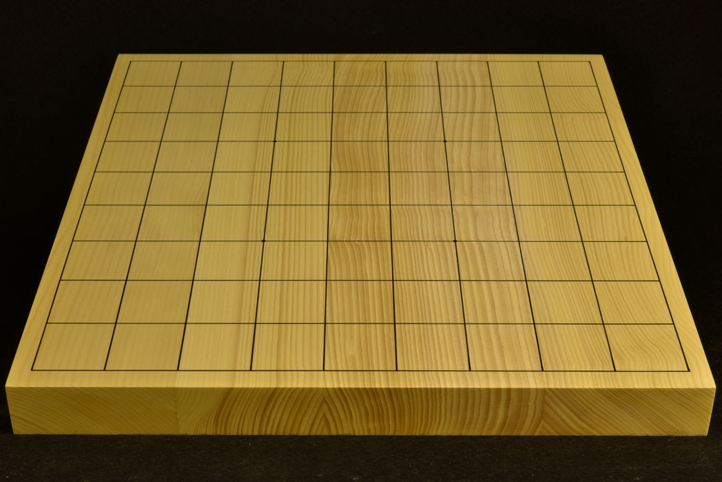 卓上将棋盤　本榧(日本産)柾目4枚接合 t7011
