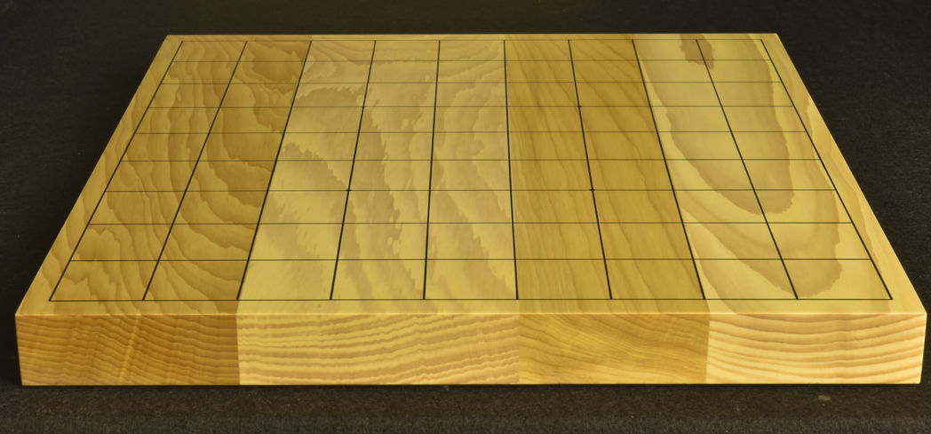 卓上将棋盤　本榧(日本産)板目4枚接合 t7013