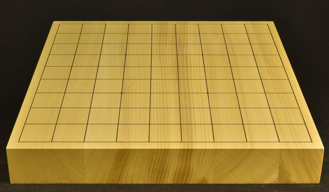卓上将棋盤　本榧(日本産)柾目4枚接合 t7017