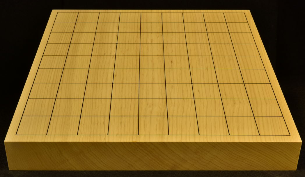 卓上将棋盤　本榧(日本産)柾目一枚板 t7021