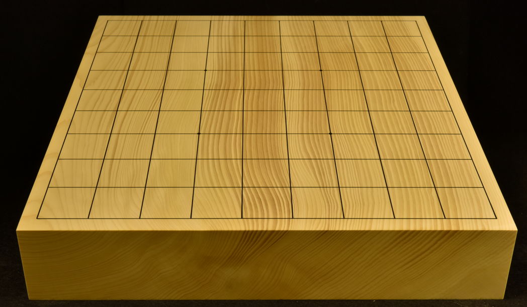 卓上将棋盤　本榧(日本・日向産)柾目一枚板 t7022