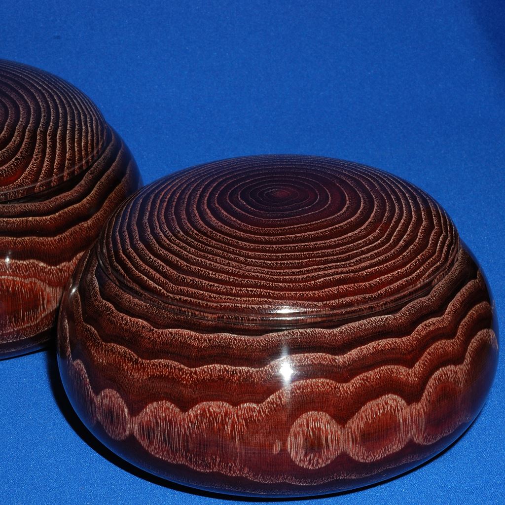 碁笥　栗　平型特大　上