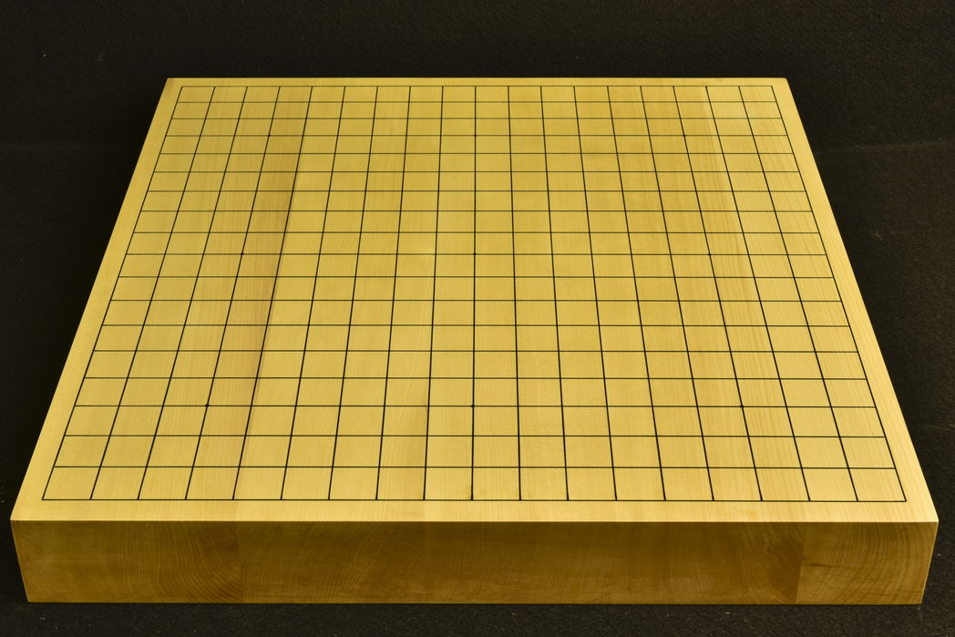 卓上碁盤　本榧（日本産）　 柾目　再生品