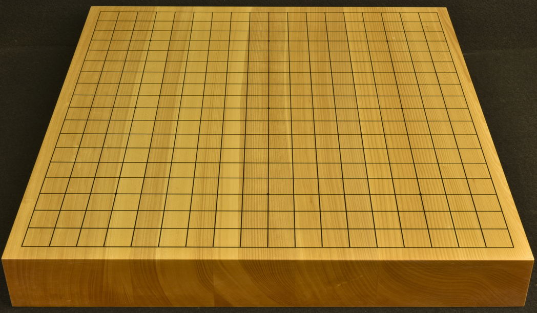 卓上碁盤　本榧（日本・日向産）　 柾目　再生品