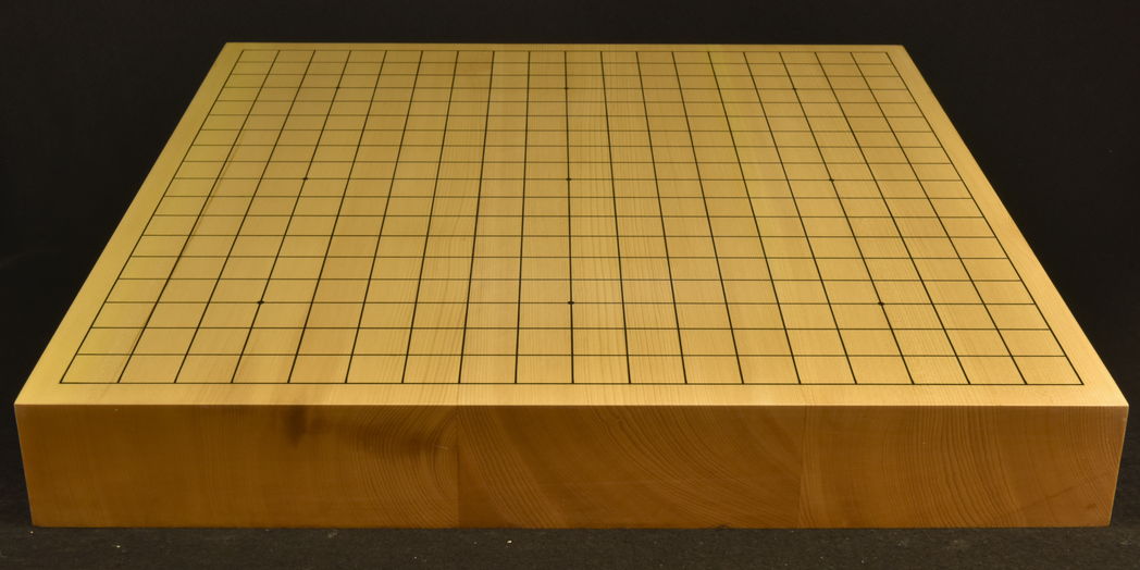 卓上碁盤　本榧（日本・日向産）　 柾目　再生品