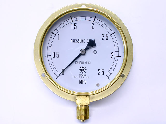 汎用型圧力計 HNT BT 100φ 3.5Mpa 第一計器製作所