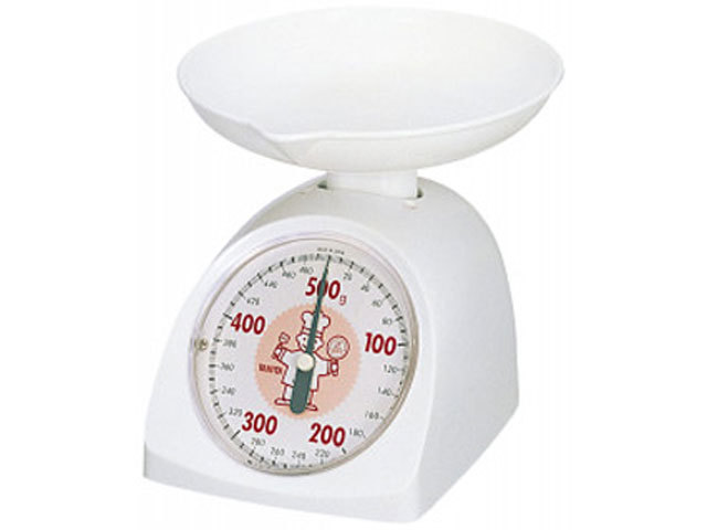 アナログクッキングスケール コックさん 500g 計量器専門店 はかりの三和屋