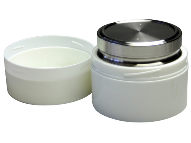 ステンレス製円盤型分銅5kｇ ケース付