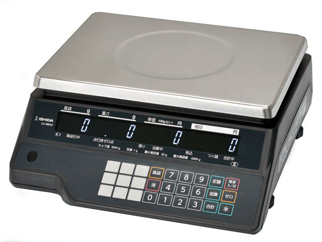 デジタル料金はかり 3000g LC-NEO3-3 j検定品 計量器専門店はかりの三和屋