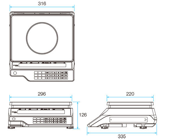 対面料金はかりLC-NEO3