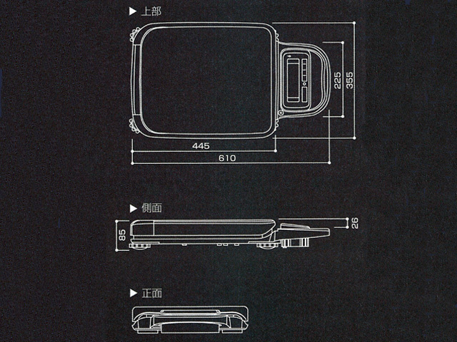 デジタル台はかり ポータブルベンチスケール