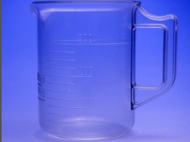 300ml TPX手付きビーカー