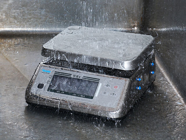 防水型デジタル上皿はかりUDS-700-WP
