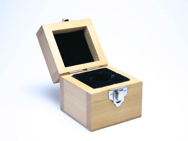 木製円筒型分銅単品ケース