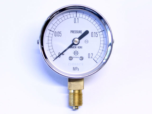 汎用型圧力計 HNT AT 60φ 0.2Mpa 第一計器製作所