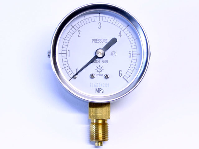 汎用型圧力計 HNT AT 60φ 6Mpa 第一計器製作所