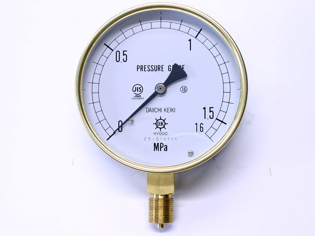 汎用型圧力計 HNT AT 100φ 1.6Mpa 第一計器製作所