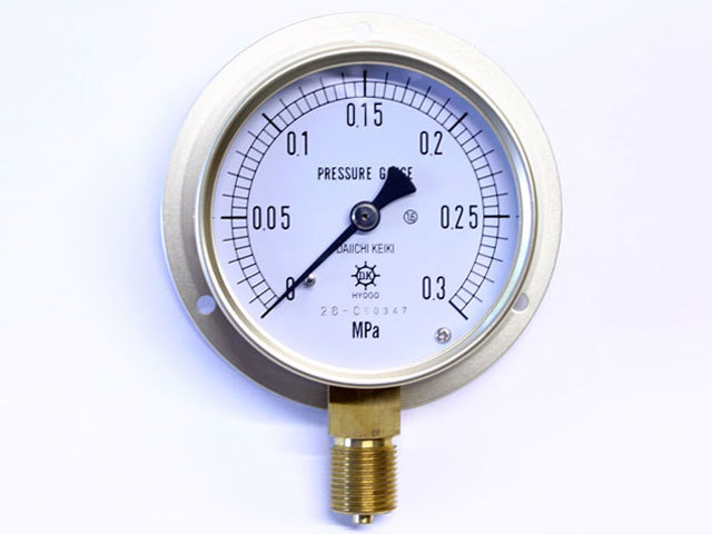 汎用型圧力計 HNT BT 75φ 0.3Mpa 第一計器製作所