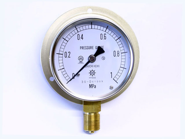 汎用形圧力計 BT G3/8B 75φ 1MPa 計量器専門店はかりの三和屋