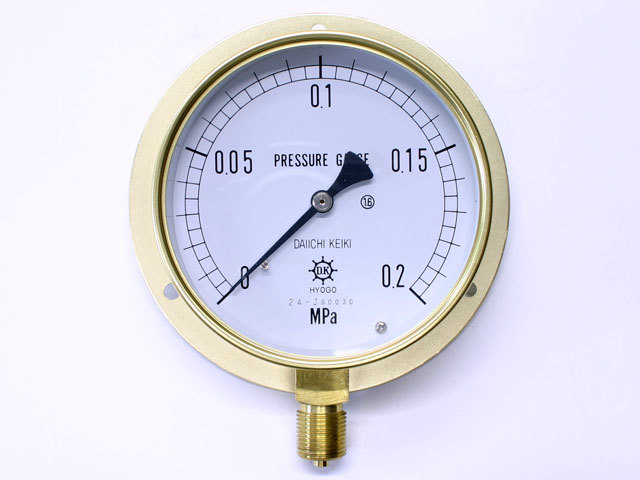 汎用型圧力計 HNT BT 100φ 0.2Mpa 第一計器製作所
