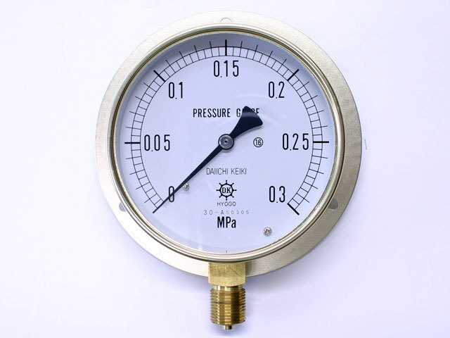 汎用型圧力計 HNT BT 100φ 0.3Mpa 第一計器製作所