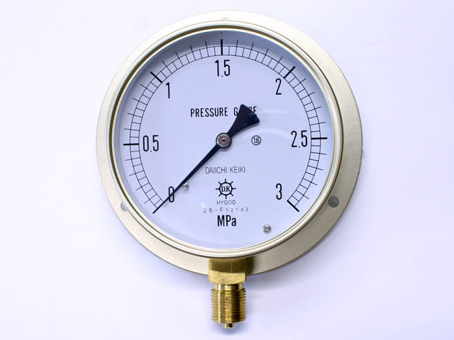 汎用型圧力計 HNT BT 100φ 3Mpa 第一計器製作所