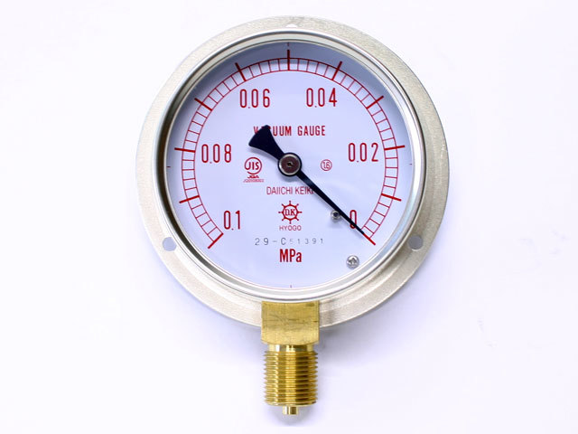 汎用型圧力計 HNT BT 75φ 真空計 第一計器製作所