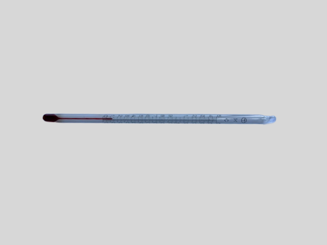 アルコール棒状温度計 0～150℃ 150mm 短型
