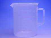 500mlポリプロピレン製手付きビーカー