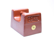 鋳鉄製枕型分銅10kg