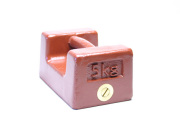 鋳鉄製枕型分銅5kg