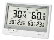 デジタル温湿度計 PC-5410TRH 正面