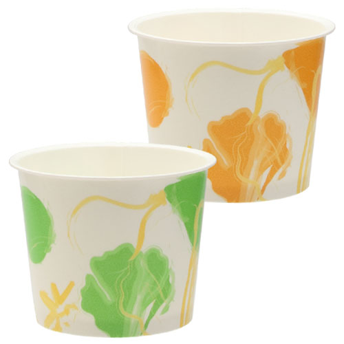 トーカン/アイスカップ 紙容器 業務用（132ml）PC-100F デリカラインアソート 片面PE 2000個