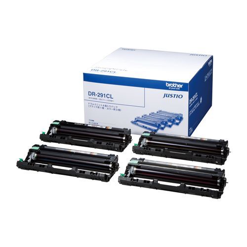 brother（ブラザー）DR-291CL（モノクロ1本／カラー用3本入パック）ドラムユニット 純正