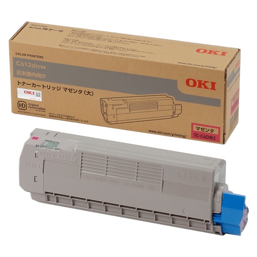 純正OKI TC-C4DM2 マゼンタ大容量