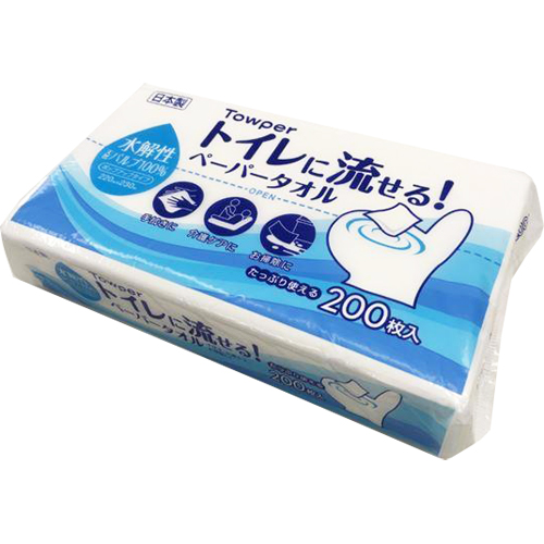 トイレに流せるペーパータオル 35冊