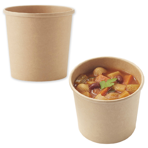 ★未晒フードカップ深型 780ml 25個