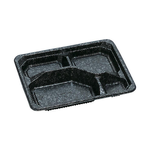弁当容器 TR-103-1H みかげ黒 400枚