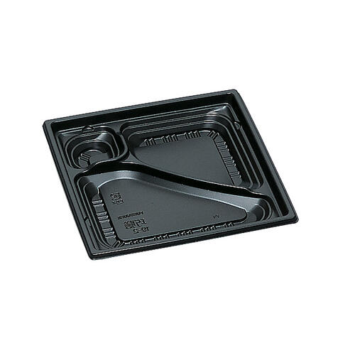 弁当容器 巧膳19-2H  黒 900枚