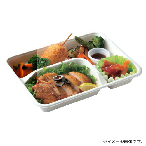 紙製弁当容器 P-5 本体 白 600枚