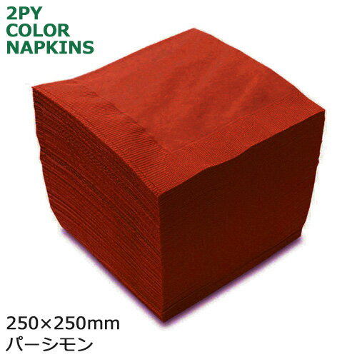 2プライカラーナプキン　250×250mm