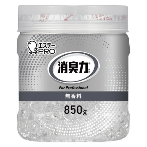 エステー 消臭力 業務用 ビーズタイプ 大容量 本体 850g エアリーソープ 6個